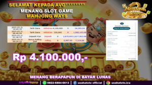 Bukti jpkemenangan mahjng ways 31 mei 25